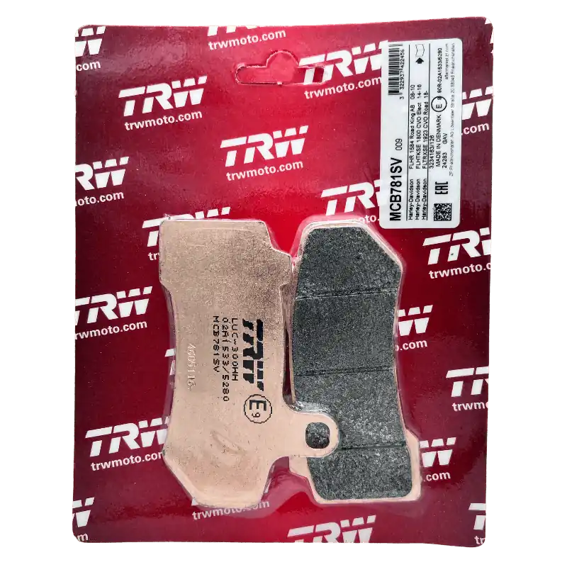 TRW Lucas Bremsbeläge MCB781SV Sinter ECE R90 Vorne Heißes Angebot