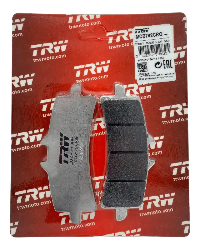 TRW Lucas Bremsbeläge MCB792CRQ Racing ohne Zulassung Vorne Neu