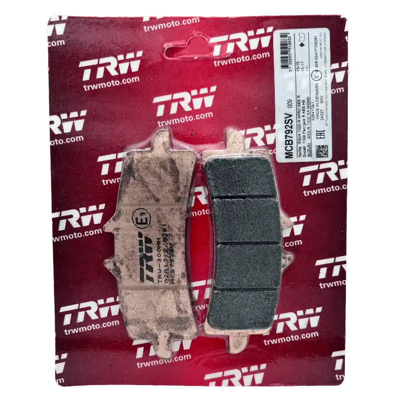 TRW Lucas Bremsbeläge MCB792SV Sinter ECE R90 Vorne Nur Heute