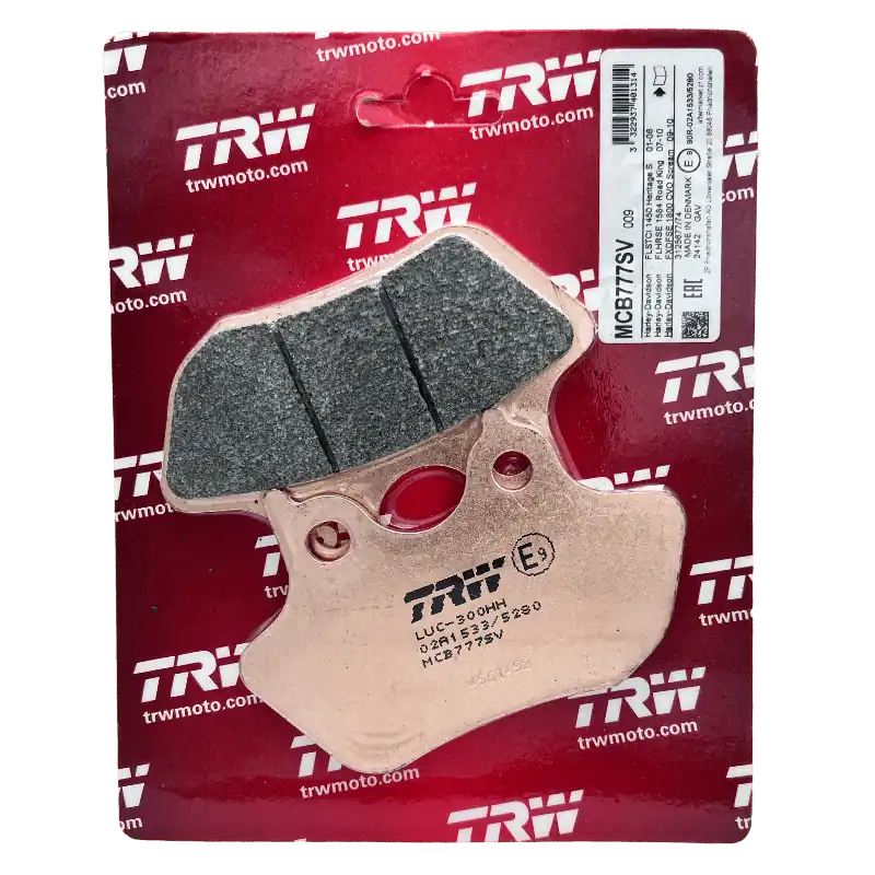 Markenprodukt TRW Lucas Bremsbeläge MCB777SV Sinter ECE R90 Vorne