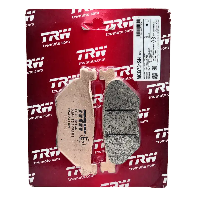 Neu TRW Lucas Bremsbeläge MCB731SH Sinter ECE R90 Hinten
