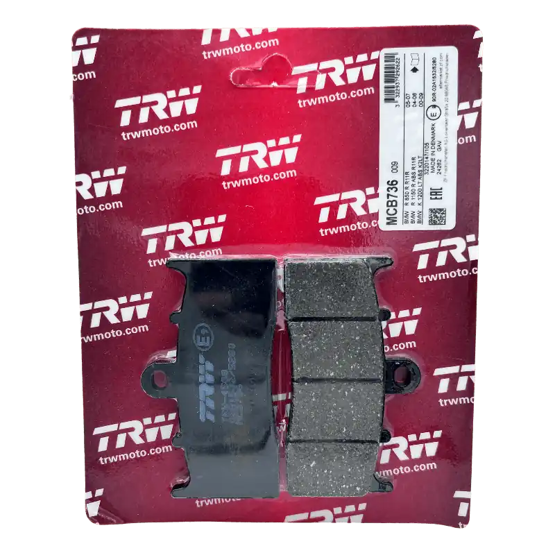 Beliebt TRW Lucas Bremsbeläge MCB736 Organisch ECE R90 Vorne
