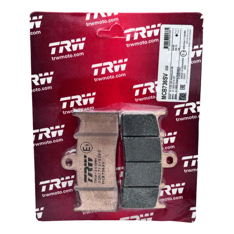 TRW Lucas Bremsbeläge MCB736SV Sinter ECE R90 Vorne Letzte Chance