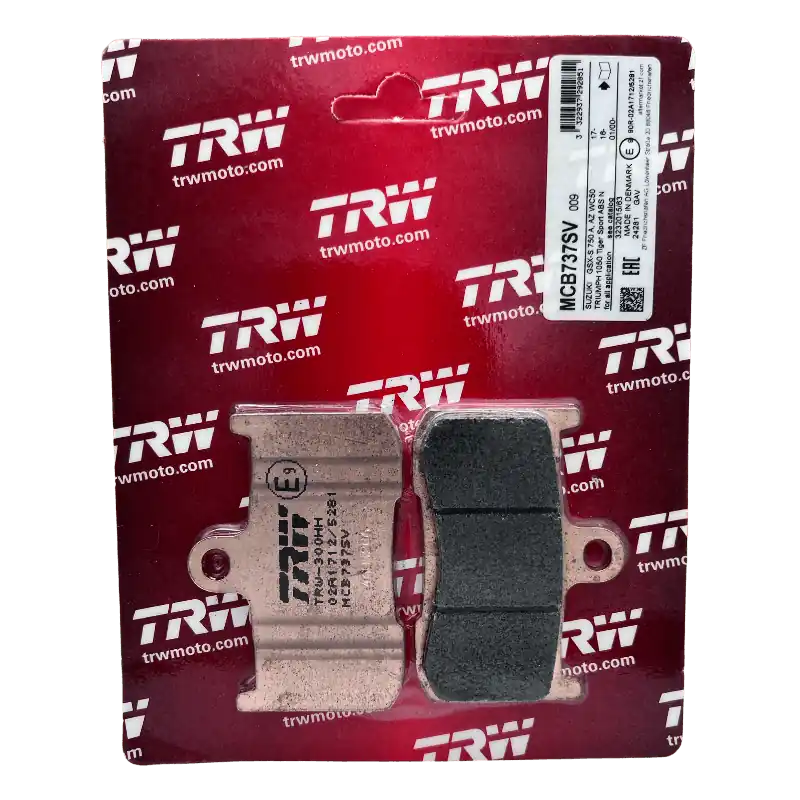 TRW Lucas Bremsbeläge MCB737SV Sinter ECE R90 Vorne Finale Aktion