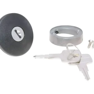 Versand Am Gleichen Tag Tankdeckel abschließbar kleine Version 50mm / 29mm für Piaggio Ape P50, Ciao, Grillo