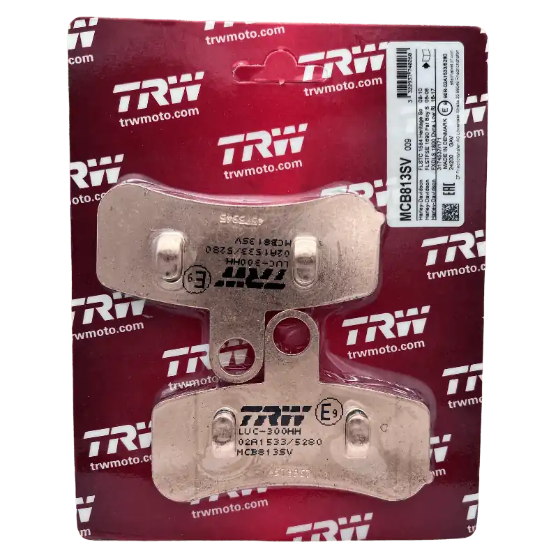 TRW Lucas Bremsbeläge MCB813SV Sinter ECE R90 Vorne Schneller Versand