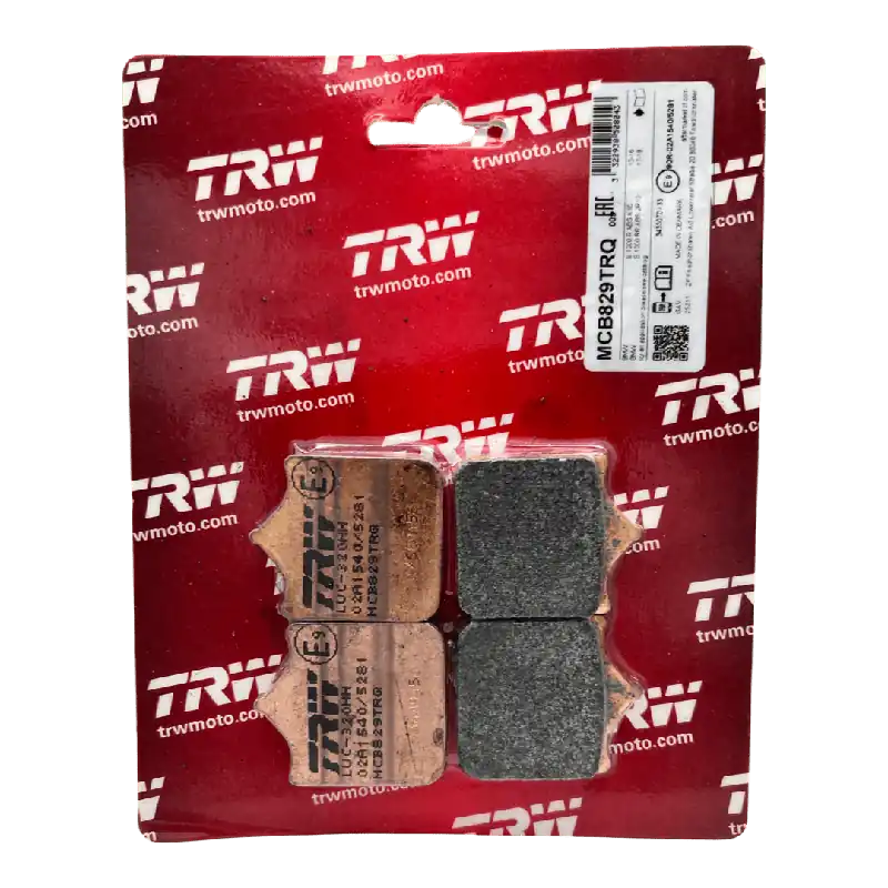 TRW Lucas Bremsbeläge MCB829TRQ Sinter ECE R90 Vorne Rabatt