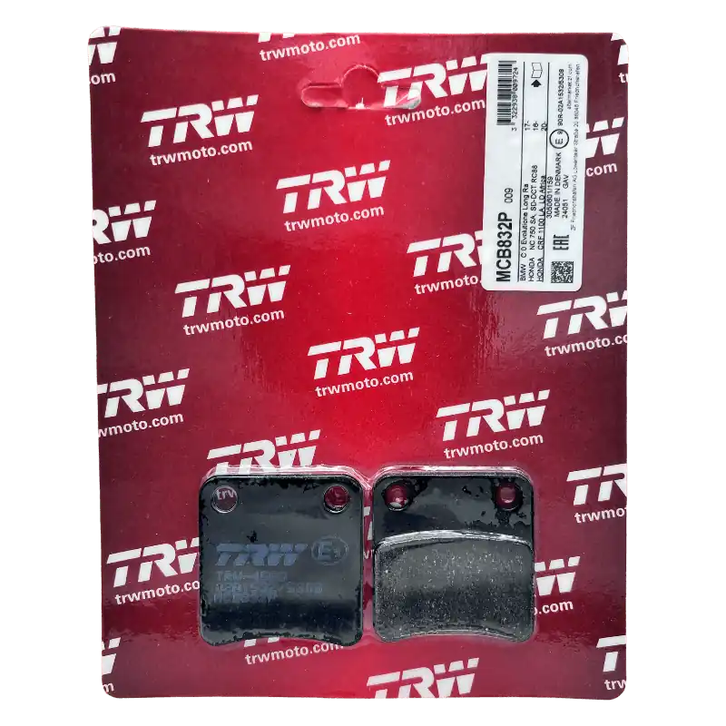 Highlight TRW Lucas Bremsbeläge MCB832P Organisch ECE R90 Hinten