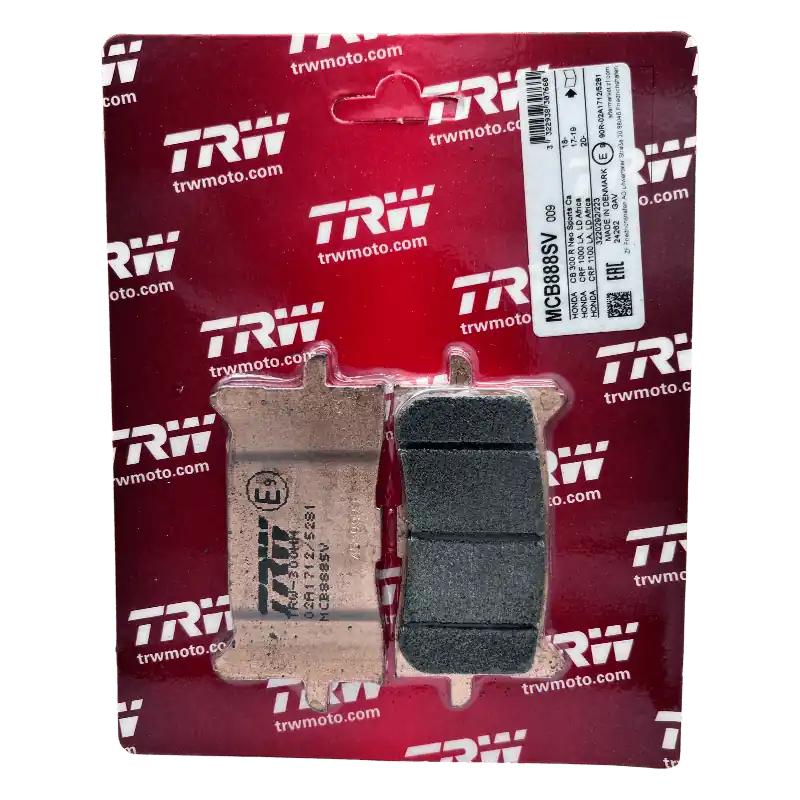 Saisonangebot TRW Lucas Bremsbeläge MCB888SV Sinter ECE R90 Vorne