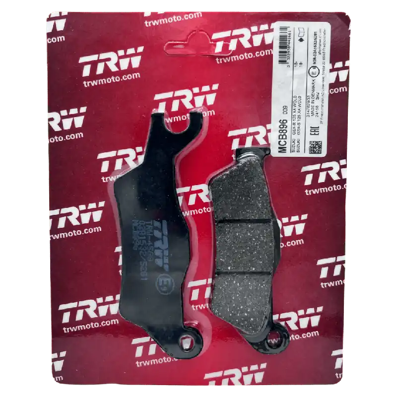 TRW Lucas Bremsbeläge MCB896 Organisch ECE R90 Vorne Beliebt