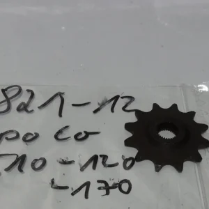 Kettenritzel 821 12 Zähne passend für Zündapp Sportcombinette 510 – 120 /170 NEU Finale Aktion