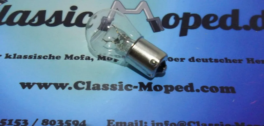 Saisonangebot Birne 6V-21W BA15S Universal Mofa Moped Birnenfassung