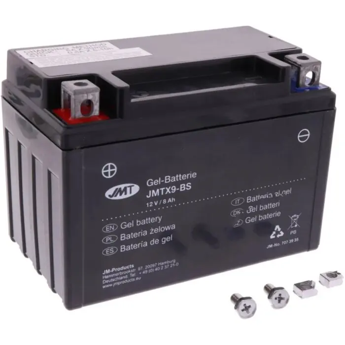 Versand Am Gleichen Tag JMT Batterie Gel JMTX9-BS 12V 8Ah 96Wh 135A