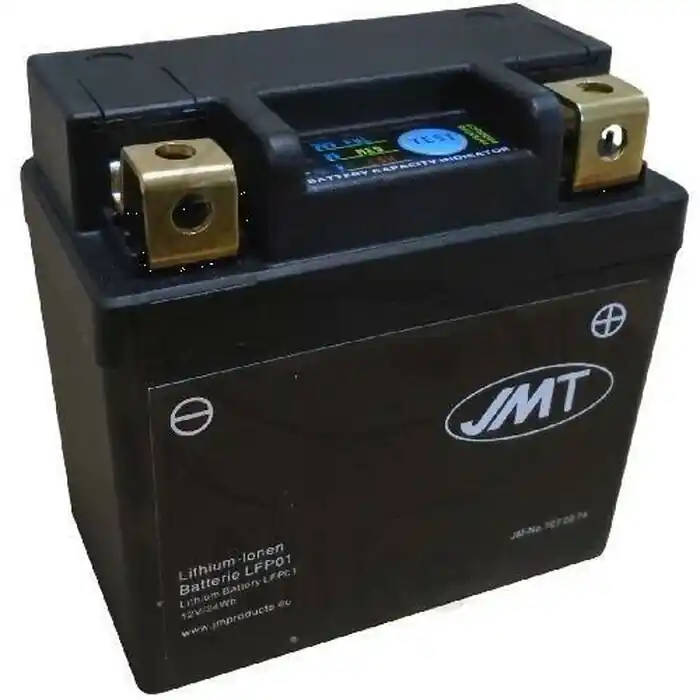 Saisonangebot JMT Batterie LFP01 Lithium-Ionen mit Anzeige Wasserdicht