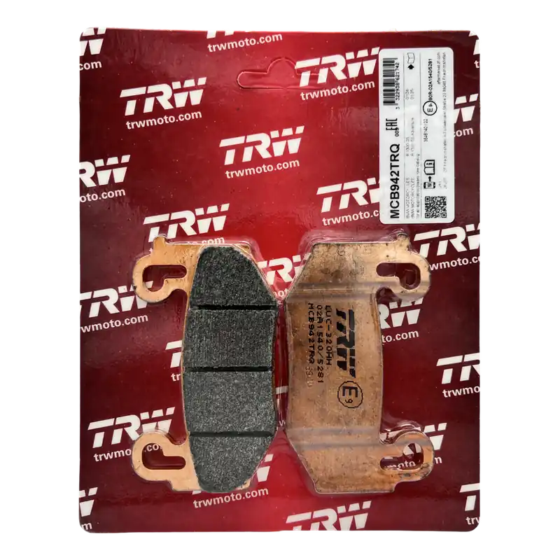 Kostenfreie Lieferung TRW Lucas Bremsbeläge MCB942TRQ Sinter ECE R90 Vorne - BMW R1300GS