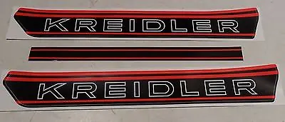 Kreidler RM RS RMC Aufkleber Tank Decor Schriftzug rot schwarz Heißes Angebot