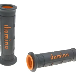 Garantierte Lieferung Griffe Satz Domino A250 On-Road schwarz / orange mit offenen Enden