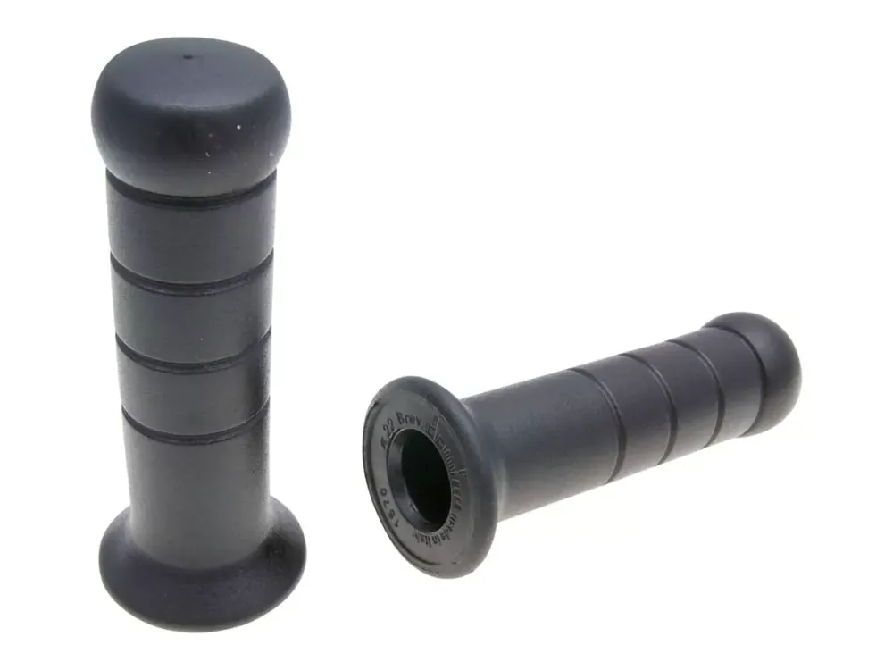 Griffe Satz Domino 2166 Scooter Piaggio Style schwarz 122mm Markenprodukt
