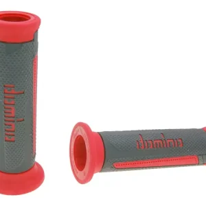 Griffe Satz Domino A350 On-Road anthrazitgrau / rot mit offenen Enden Aktuell