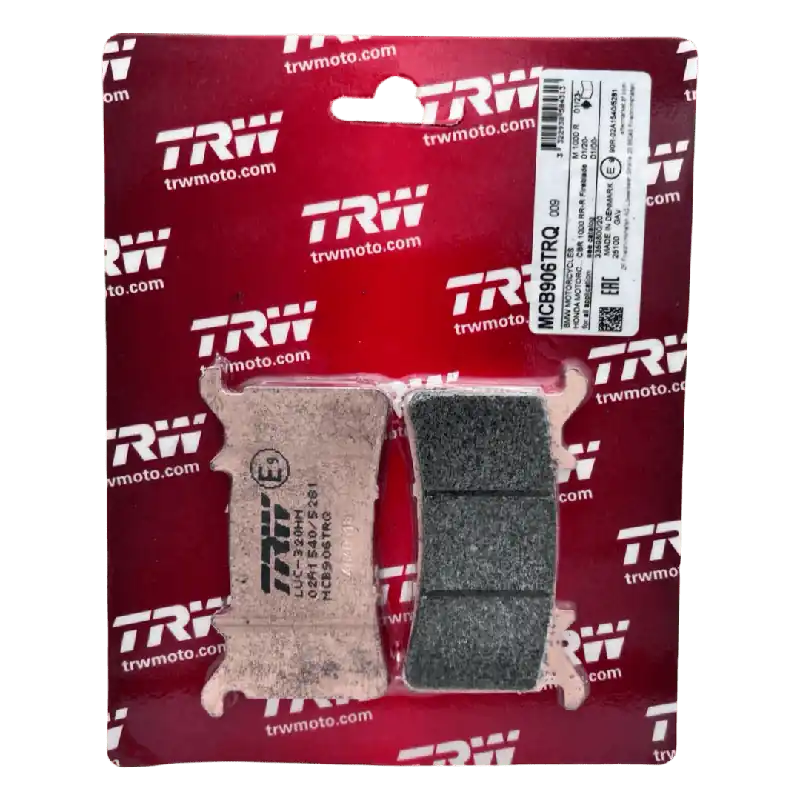 Sonderangebot TRW Lucas Bremsbeläge MCB906TRQ Sinter ECE R90 Vorne