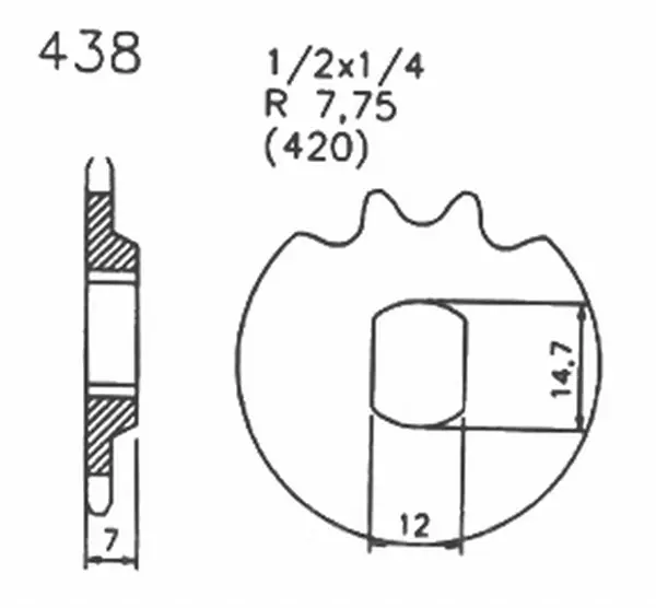 Kettenritzel Kreidler Eitank super 4 KKR 438 -11 Amazone Florett Eiertank K54 Wochenendangebot