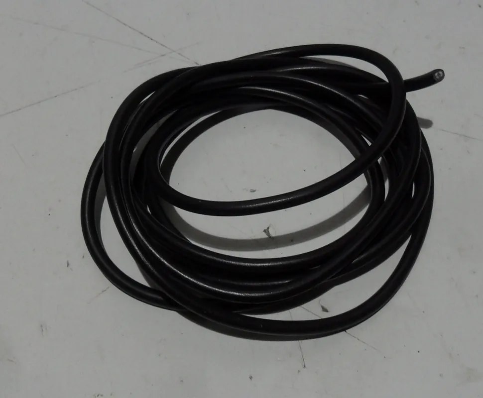 0,5m Zündkabel 7 mm Mofa Moped Zündung 0,5m schwarz / 1m = 4.- Eur Kracherpreis