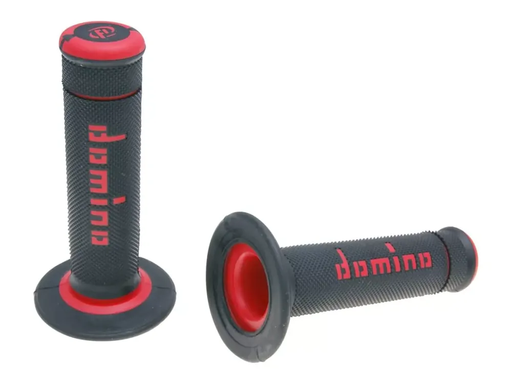 Griffe Satz Domino A190 Off-Road schwarz / rot Beliebt