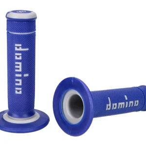 Neuheit Griffe Satz Domino A190 Off-Road blau / grau
