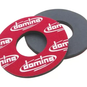 Griff Donuts Handschutz Domino rot für Offroad Gasgriffe Ausverkauf