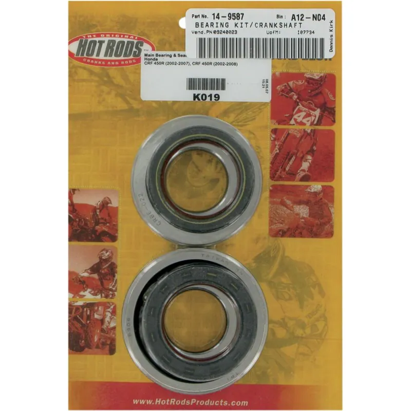 Gratis Versand Honda CRF 450 Kurbelwellenlager 02-11