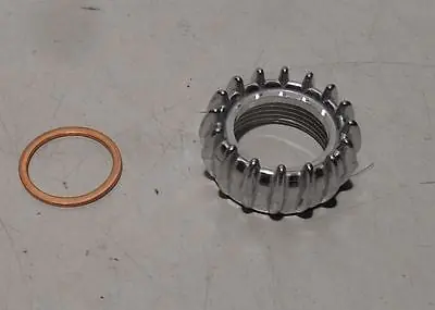 Günstig Sachs Motor 50/1 /2 / Auspuff Mutter Überwurfmutter M35 x2  28 Krümmer ALU