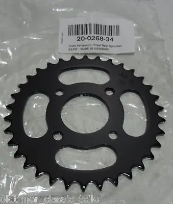 Kettenrad Hercules prima KTM Mofa Moped 505 Optima 268-34 268 34 Zähne Bestpreis