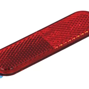Markenprodukt Reflektor 95x25mm rot selbstklebend