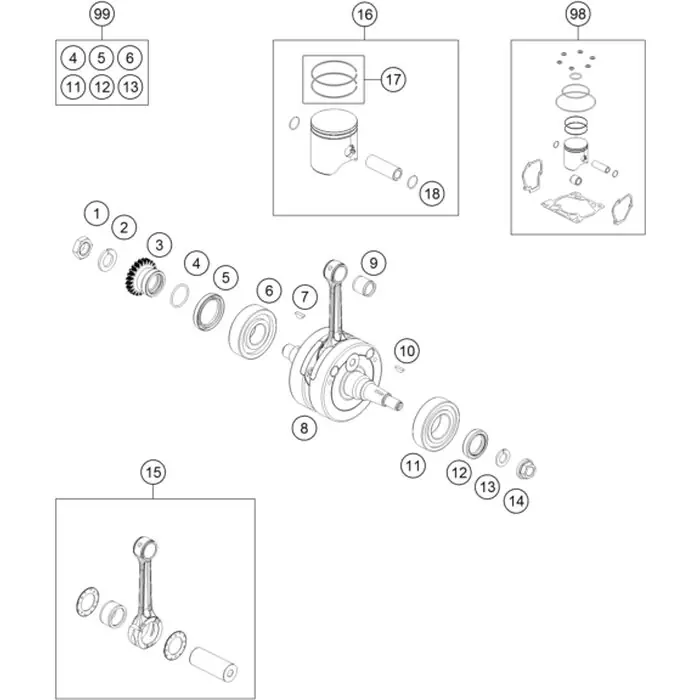 KOLBEN I KPL. 150 Letzte Chance