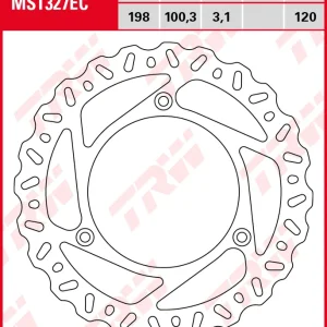 Abverkauf TRW Lucas Bremsscheibe MST327EC Vorne