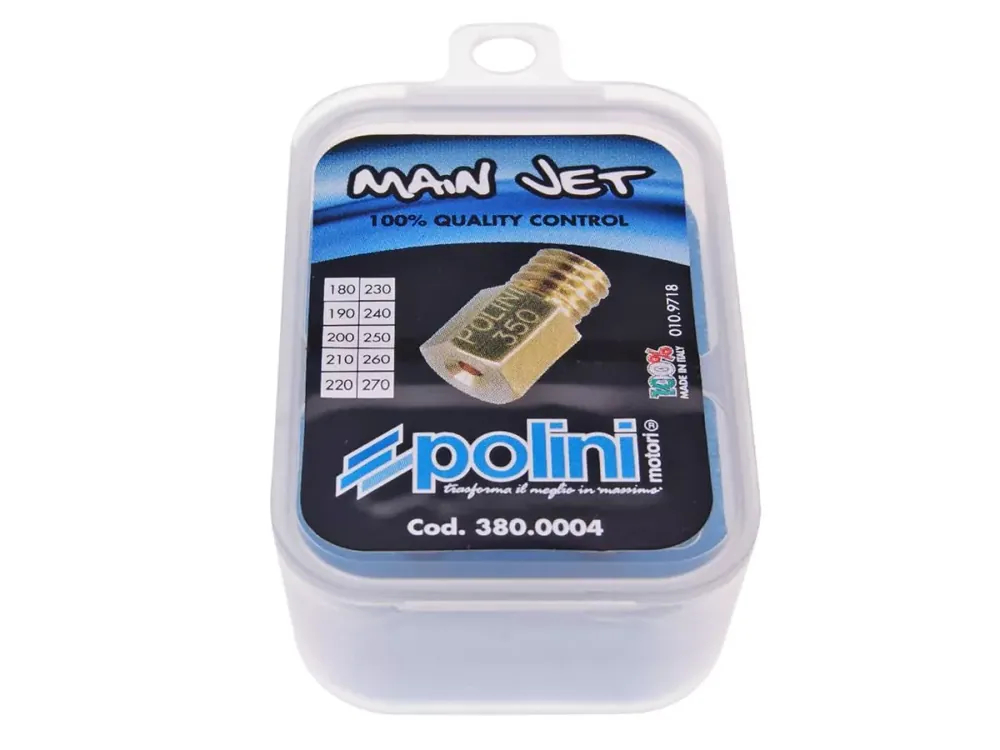Vergaser Hauptdüsenset Polini für Mikuni Vergaser 180-270 Sonderangebot