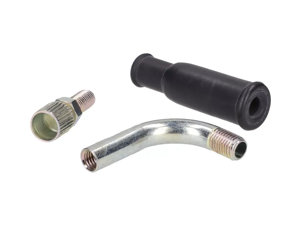 Gaszug Rohrbogen Dellorto 90° für PHBG, PHBL, PHBH, PHF, PHM Vergaser Begrenztes Angebot