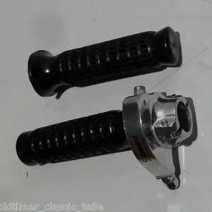 Bestseller Gasgriff Alu poliert  Kurzhub Schnellgasgriff Cross Motocross Mofarennen Enduro