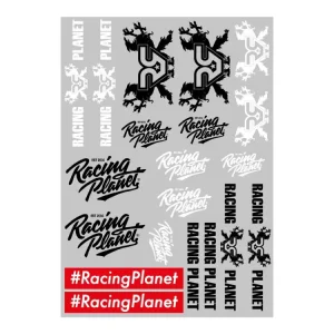 Aufklebersatz Racing Planet 29,7x21cm 20-teilig klar Top-Preis