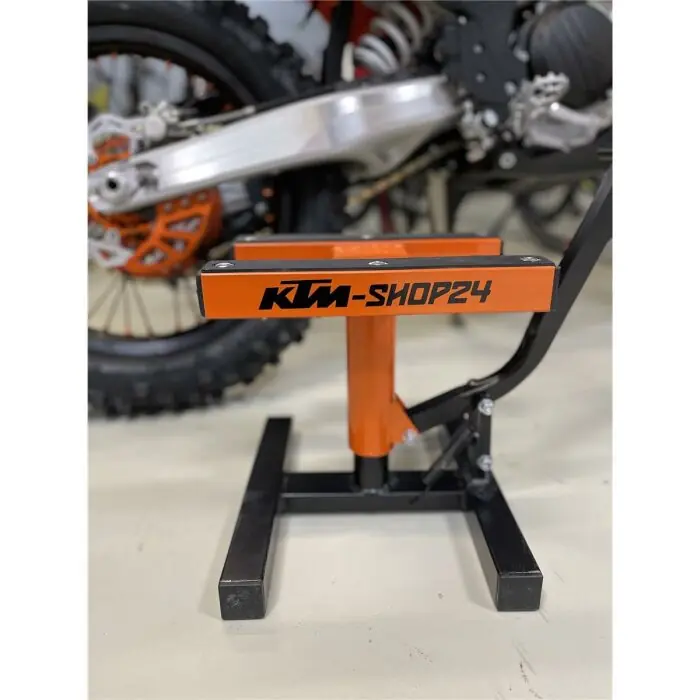 Billig KTM-Shop24 Hubständer Profi Schwarz Orange