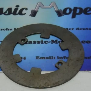 Stahlscheibe Kupplungsscheibe passend für Zündapp 444 442 442-01.614 Motor Mofa Nur Für Kurze Zeit