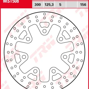 Knallerangebot TRW Lucas Bremsscheibe MST508 Vorne
