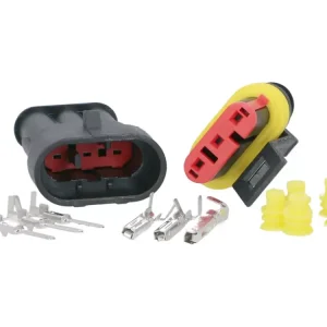 Stecker Satz Kabelverbinder / Kabelschuh Set wasserdicht 3 Pins Preiswert