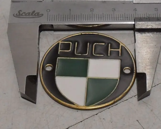 Puch MS VS DS MV Maxi Emblem Plakette Metall Kracherpreis