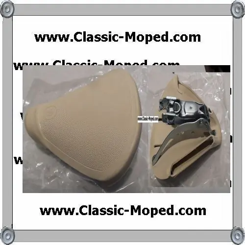 Must-Have Sattel Oldtimer Moped Mofa Satteldecke Elfenbein NSU DKW Hercules Repro Zündapp