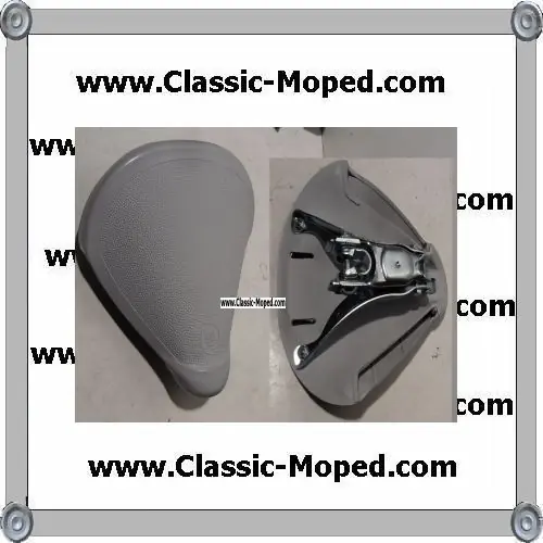 Ausverkauf Sattel Oldtimer Moped Mofa Satteldecke Grau NSU DKW Hercules Repro Zündapp