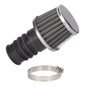 Luftfilter Powerfilter 17/21mm für Mofa mit 15mm Bing Vergaser Zertifiziert