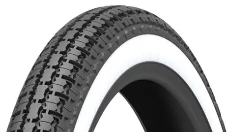 Abverkauf Weißwand Reifen passend für Zündapp Hercules Kreidler Simson Satz 2.5 -19 NEU