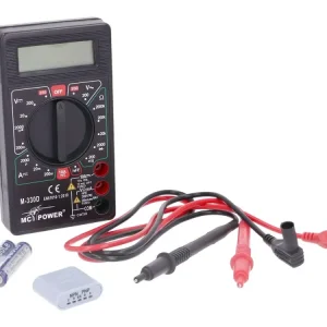 Preisknaller Digitalmultimeter MC POWER M-330D schwarz