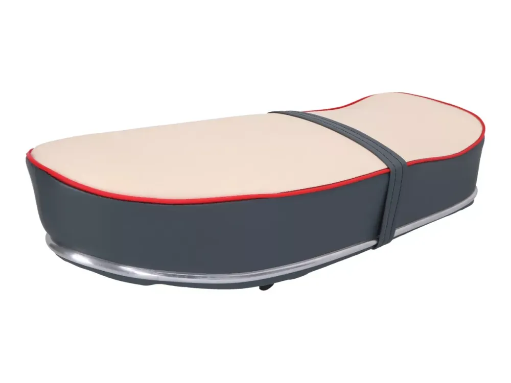 Geprüft Sitzbank Beige Grau für Kreidler Florett Eiertank LF LH K54